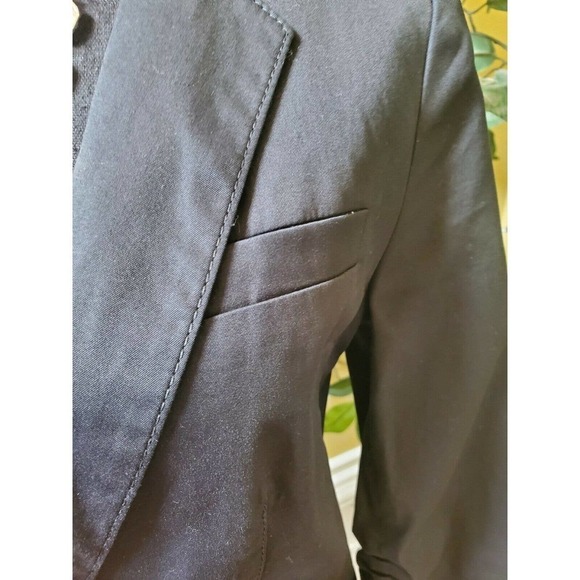 Express Black Cropped Blazer  Size 4 - Picture 5 of 12